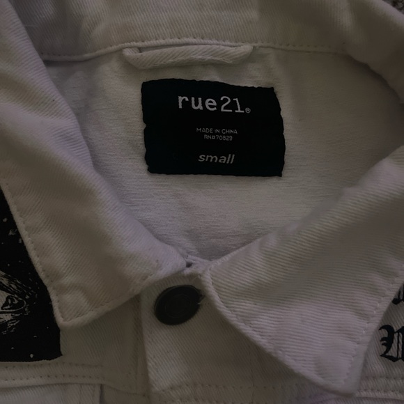 Printed Denim Jacket - Picture 5 of 5